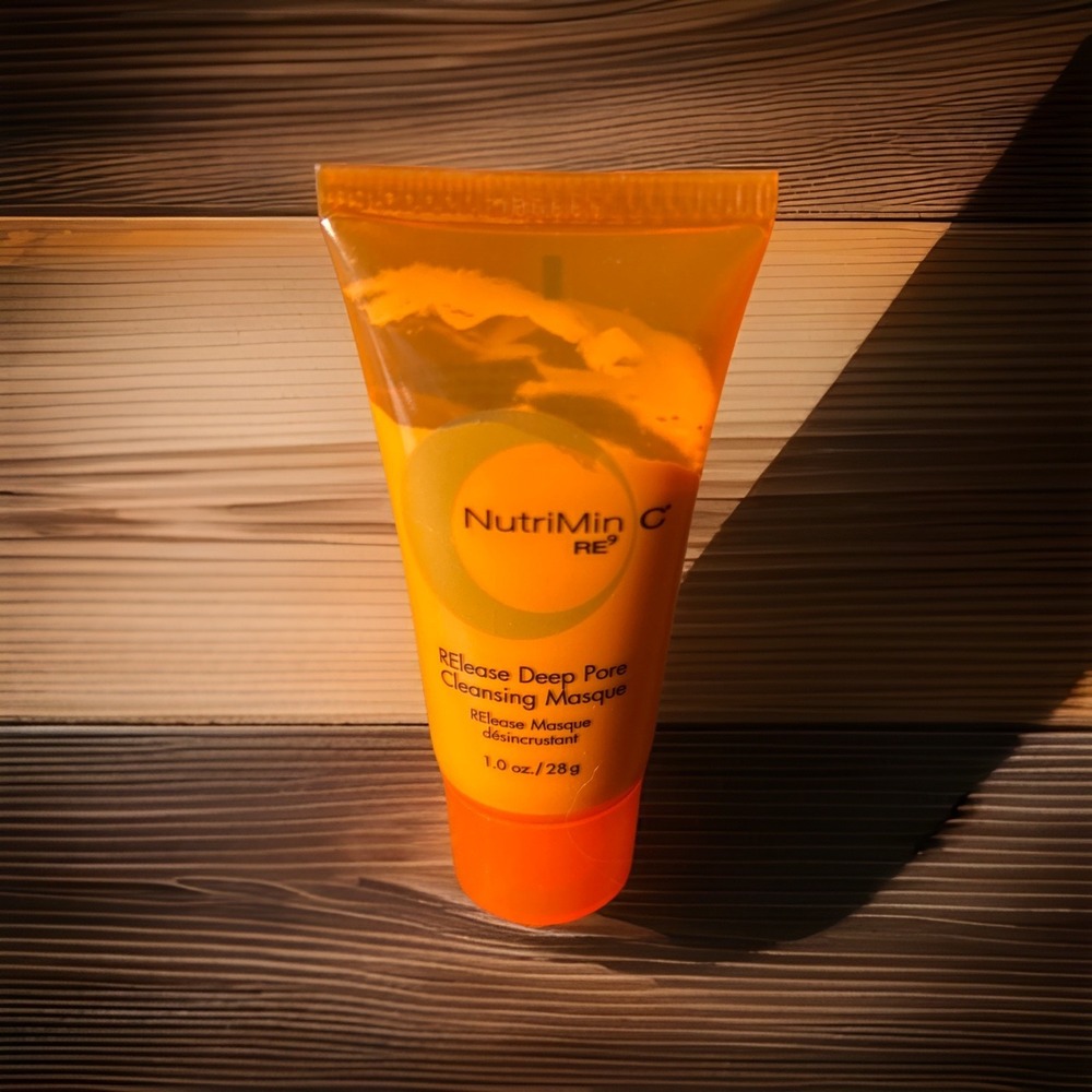 Arbonne NutriMin C RE9 RElease Deep Pore Cleansing Facial Masque Mask 1 Oz Seal